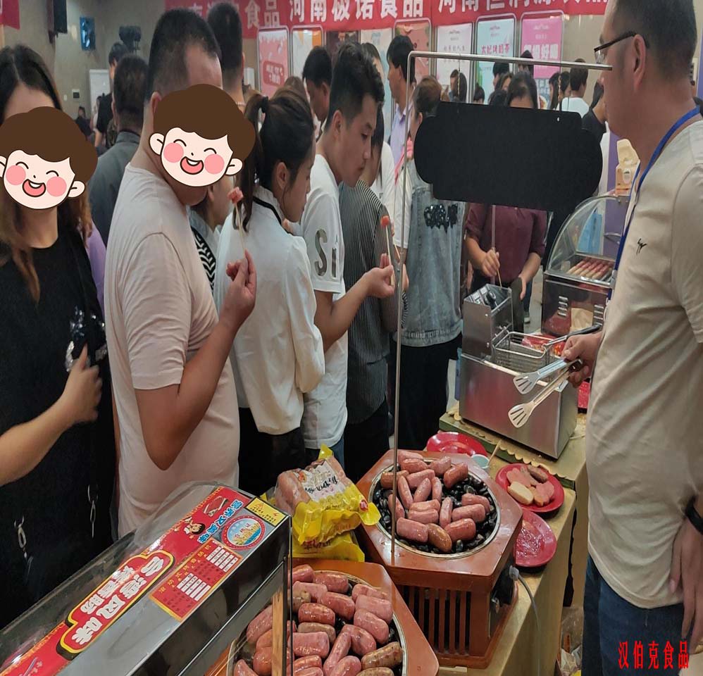漢伯克石鍋烤腸菏澤活動(dòng)現場(chǎng)